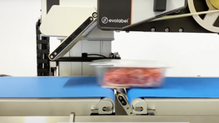 Etiketiereinheit von oben bzw. unten von Teltek